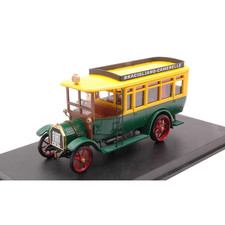 FIAT 18BL AUTOBUS BRACIGLIANO-CAMARELLE 1916 1:43 Rio Autobus Modellino Nuovo