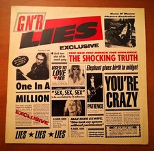 Guns 'n' Roses - Lies - Lp First Edition Europe