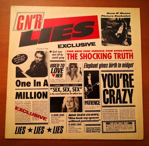 Guns roses lies lp - 'n',