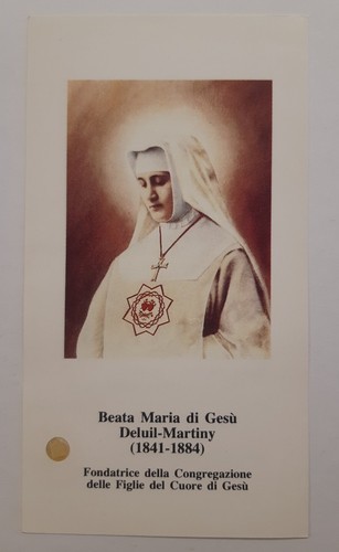 Santino reliquia beata - beata, martiny