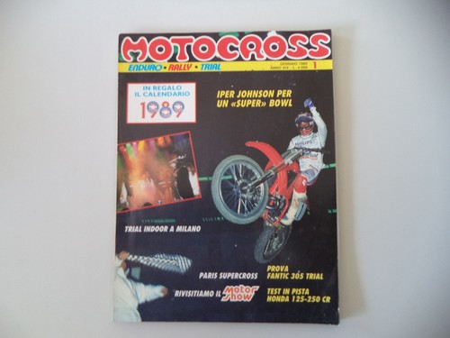 Motocross 1989 fantic trial - motocross,