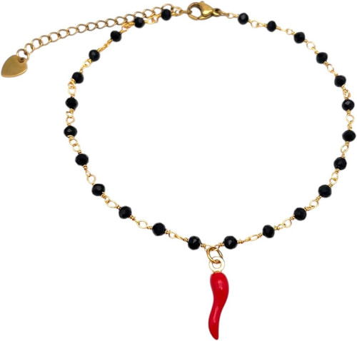 Cavigliera donna portafortuna - cavigliera,