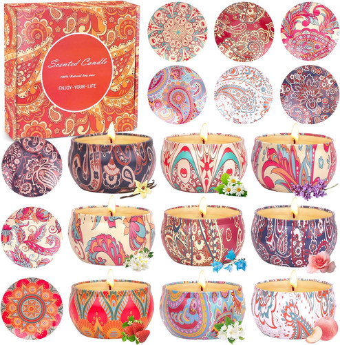 Candele profumate set regalo - candele,