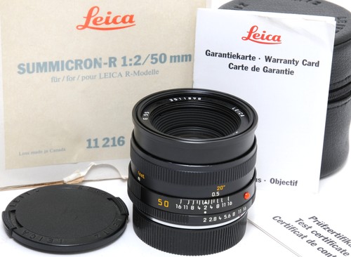 Leica 50mm summicron - 2/50mm, summicron-r