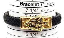 Color Oro Uccello Fibbia Nero