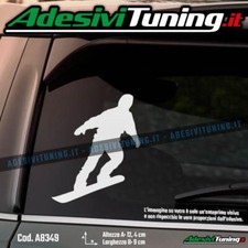 Adesivo Snowboard Snowboarder