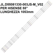 KIT 4 BARRE STRIP 8 LED TV