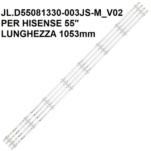 Kit barre strip led - 4, tv