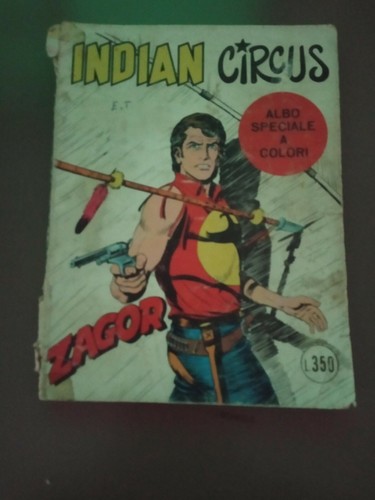 Fumetto zagor indian - fumetto, circus"