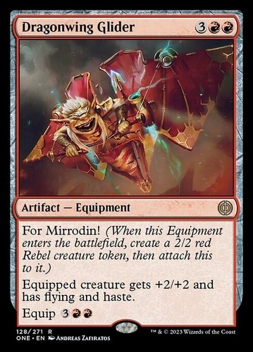 Dragonwing glider phyrexia - dragonwing,