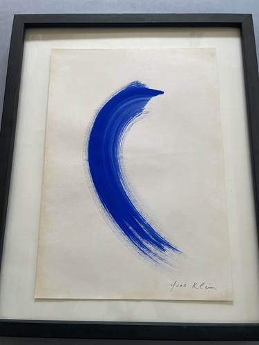 Yves klein dipinto - dipinto, mano