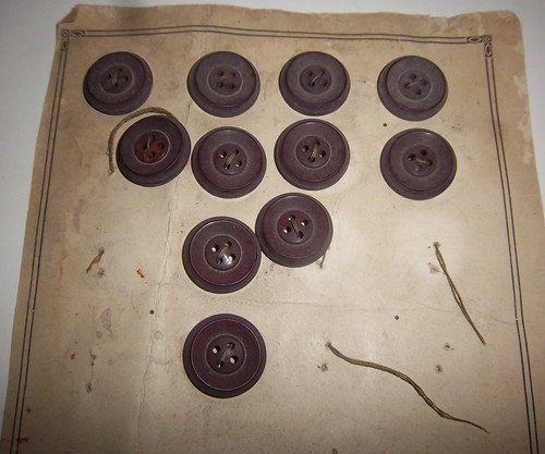 Bottoni vintage marroni - marroni,