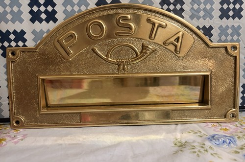 Placca buca lettere - buca, classica