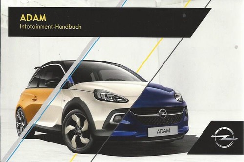 Opel adam infotainment 2016 - infotainment,
