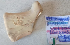 COFANO LEVA FRENO SINGOLO USATO CAMPAGNOLO ORIGINALE D'EPOCA POGGIAMANO VINTAGE