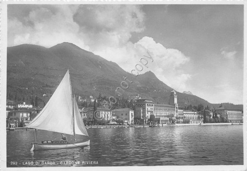 Cartolina postcard gardone - -,