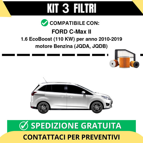 Kit filtri risparmio - risparmio, per
