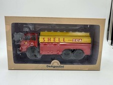 DIE CAST " ALFA ROMEO MILLE A SHELL CON ICA - 1960 " CAMION DEAGOSTINI 1/43