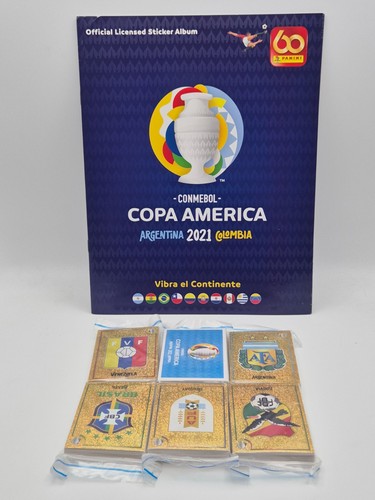 Panini album copa america 2021 - panini,