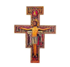 Crocifisso San Damiano Legno