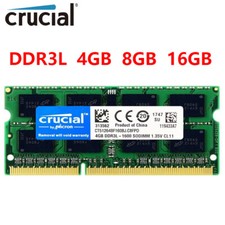 Crucial DDR3L 4 GB 8 GB 16 GB