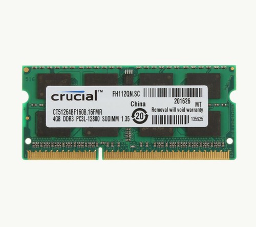 Crucial ddr3l pc3l 12800 - crucial,