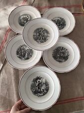 Sei vecchi piatti - mesi -