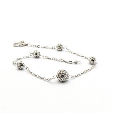 Bracciale oro 18 kt uomo/donna 18 carati 750/1000 gioiello unisex elegante