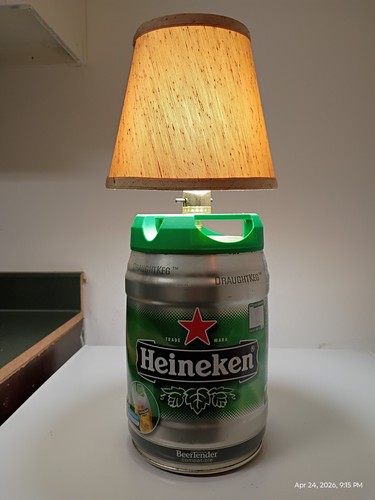 birra heineken lampade esterno