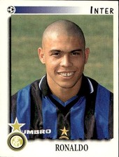figurina Panini Calciatori 1997-1998 #144 Inter Ronaldo