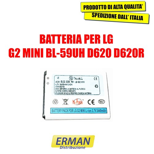 Batteria per mini - per, lg