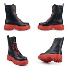 STIVALI DONNA ANFIBI NERO