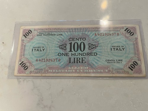 Italy 100 lire series - 100,