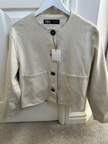 Giacca zara ecopelle - giacca,