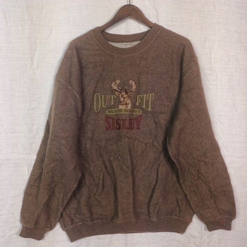 Vintage sisley sweatshirt - sisley,