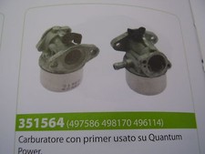 CARBURATORE MOTORE BRIGGS &