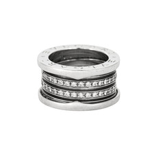 BULGARI - Bague B zero or gris
