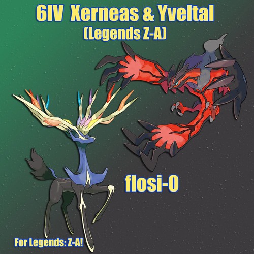 6iv shiny yveltal - 6iv,