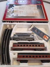 Treno elettrico LIMA scala HO 1,87 - Kit completo in ottime condizioni con box.