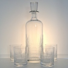 Set Bicchieri Decanter Vetro