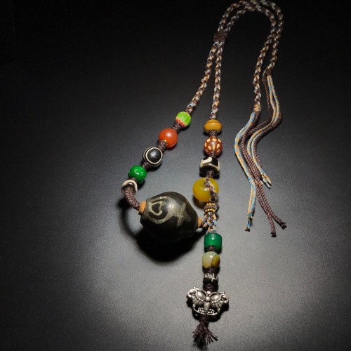 Collana perle amuleto unica - perle,