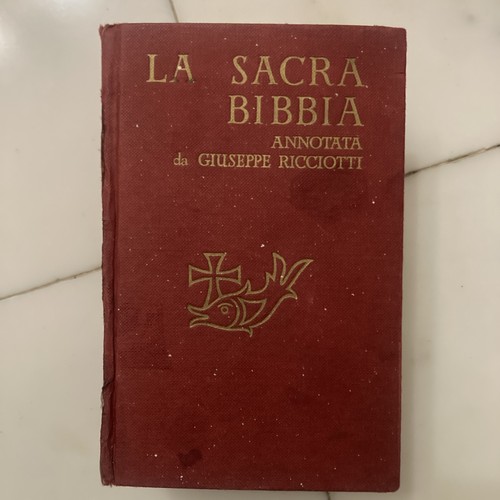 Sacra bibbia antico nuovo - antico,