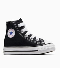CONVERSE ALL STAR CHUCK TAYLOR SNEAKERS ALTA BIMBO/A 7J231C NERO
