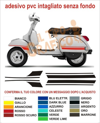 Kit adesivi fregi - vespa, px