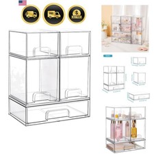 Stackable Storage Drawers Set