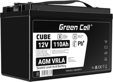 Greencell® Batteria AGM 12V