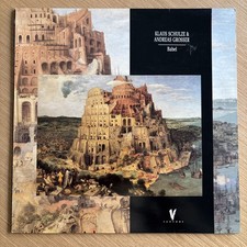 Klaus Schulze & Andreas Grosser Babel 1987 Venture/Virgin 790654-1  UK LP Vinile