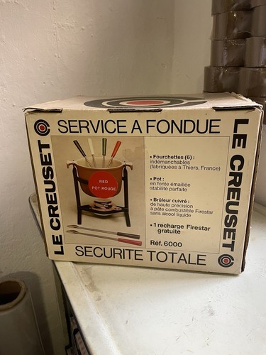 Creuset service fondue - le,