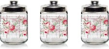 Set 3 Barattoli 800ml Vetro