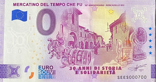 Biglietto euro mercatino - euro,